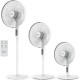 ΑΝΕΜΙΣΤΗΡΑΣ ΟΡΘΟΣΤΑΤΗΣ IZZY IZ-9007 40cm WHITE R/C 70W